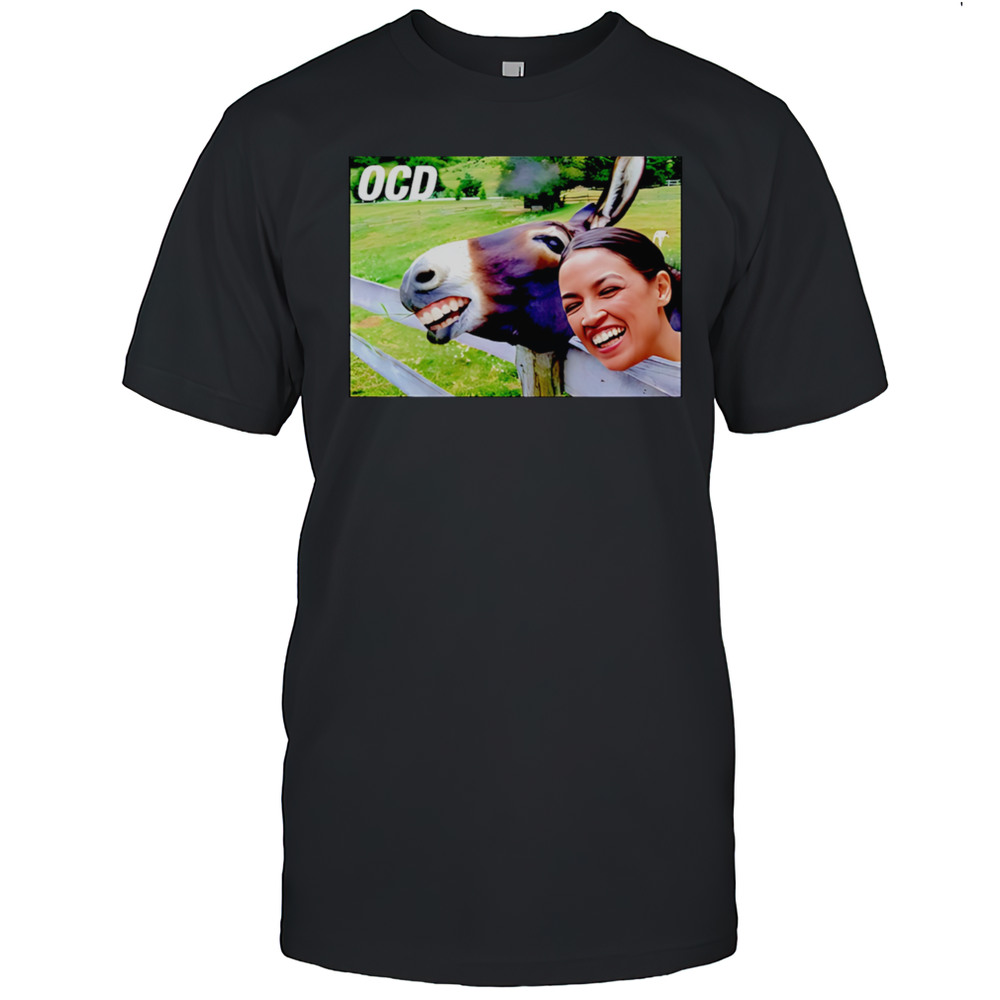 Alexandria Ocasio-cortez With Asinus Meme Shirt