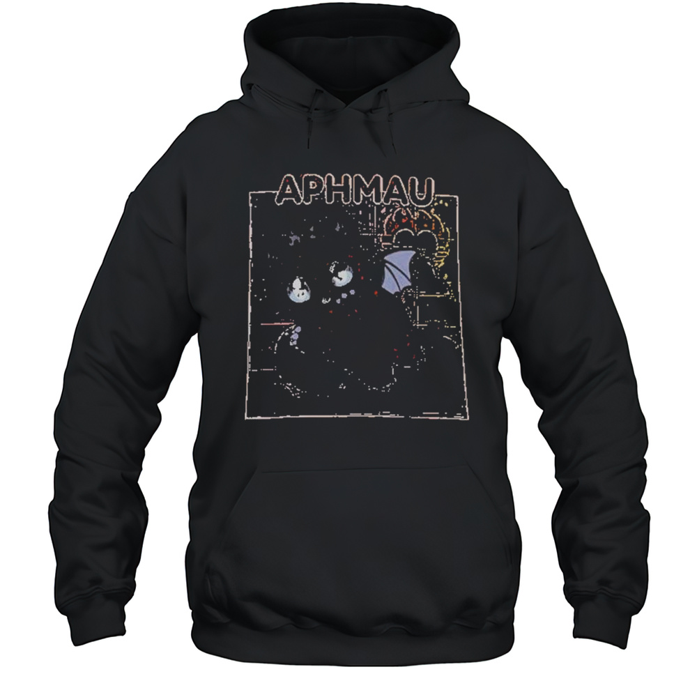 Aphmeow Demon Cat T-shirt Unisex Hoodie