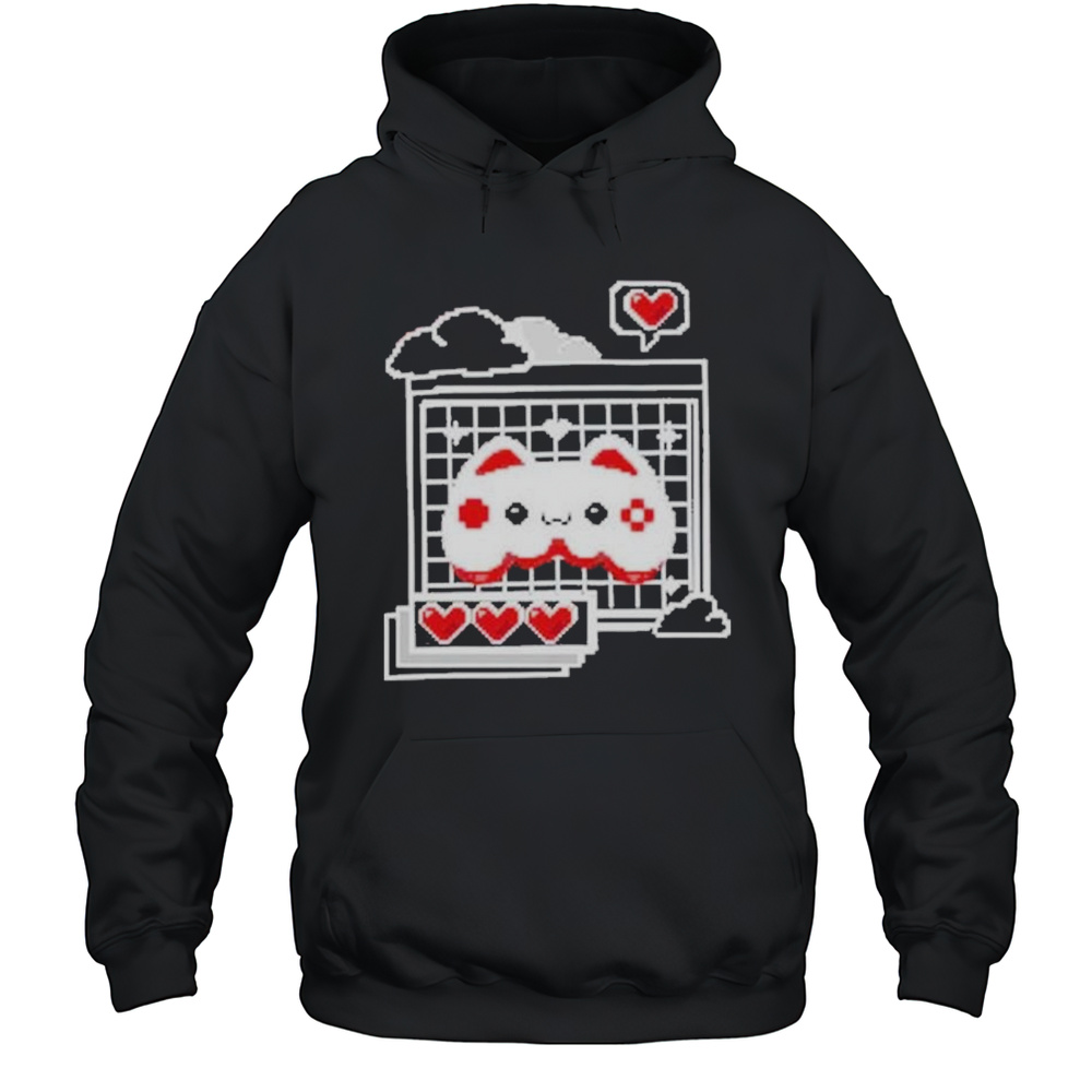 Aphmeow Gamer Cat T-shirt Unisex Hoodie