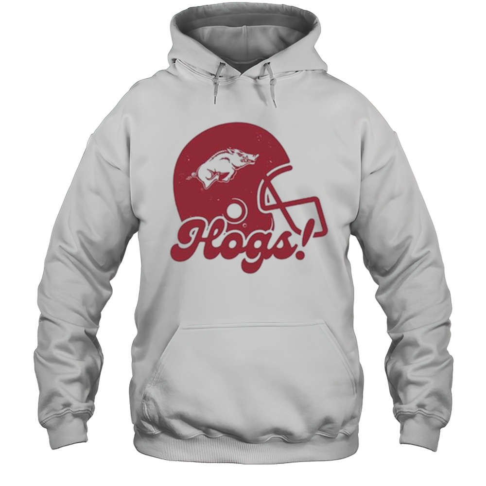 Arkansas Razorbacks Hogs Helmet T-shirt Unisex Hoodie