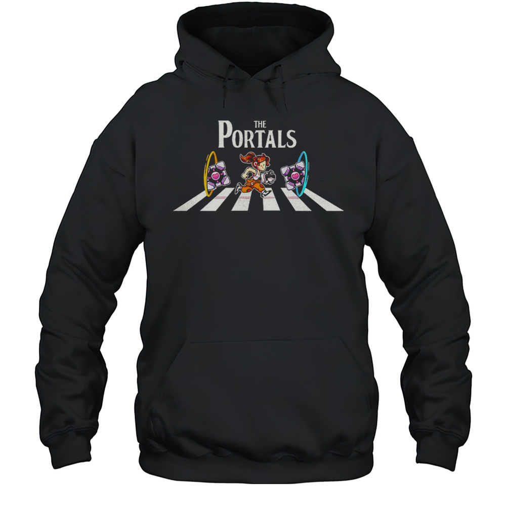 Chell Abbey Road The Portals Shirt Unisex Hoodie