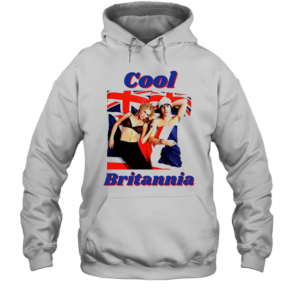 Cool Britannia Liam Gallagher Oasis And Patsy Kensit Graphic Shirt Unisex Hoodie