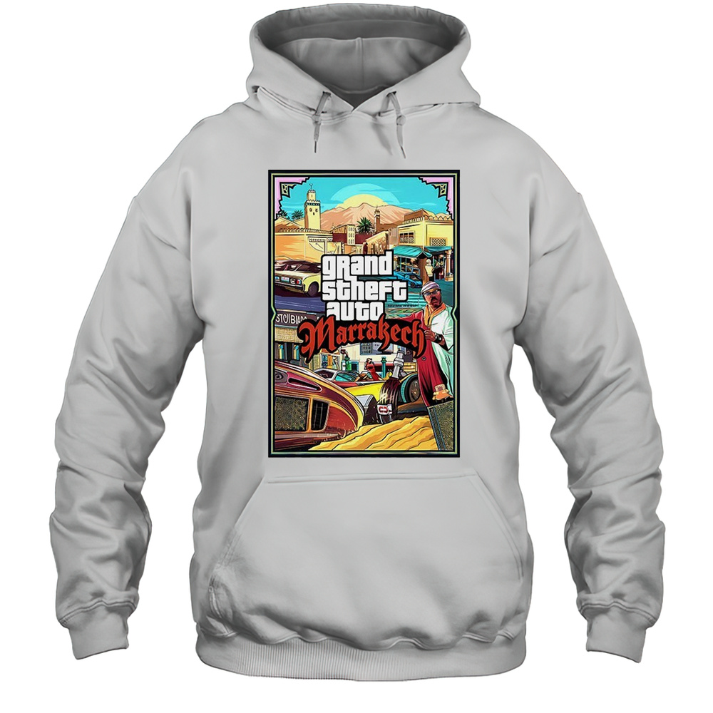 Grand Stheft Auto Marrakech Shirt Unisex Hoodie
