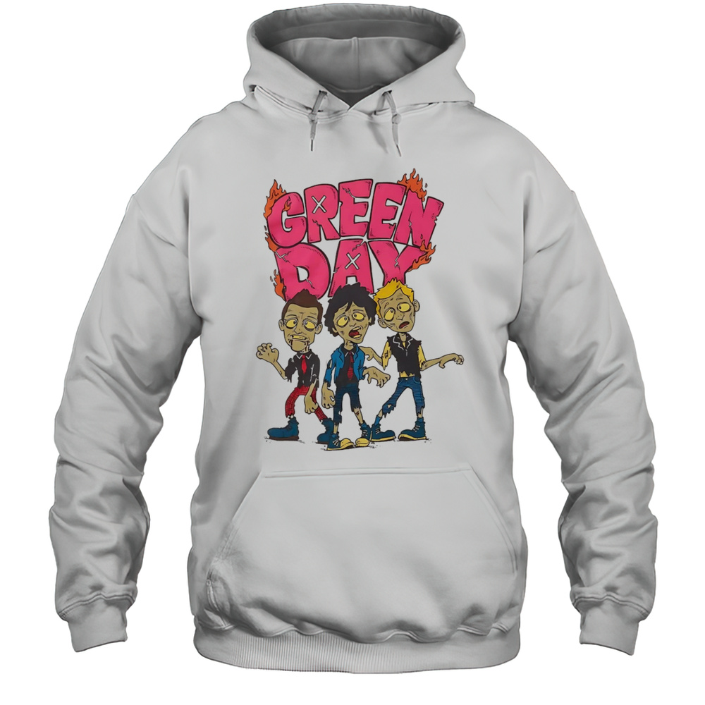 Green Day Zombie Trio Shirt Unisex Hoodie
