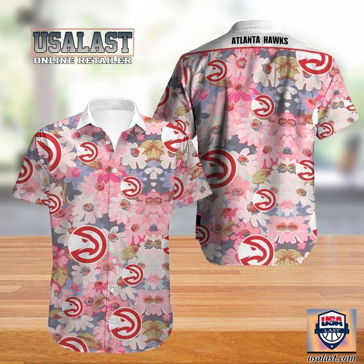 HOT Atlanta Hawks Flower Graphic Hawaiian Shirt