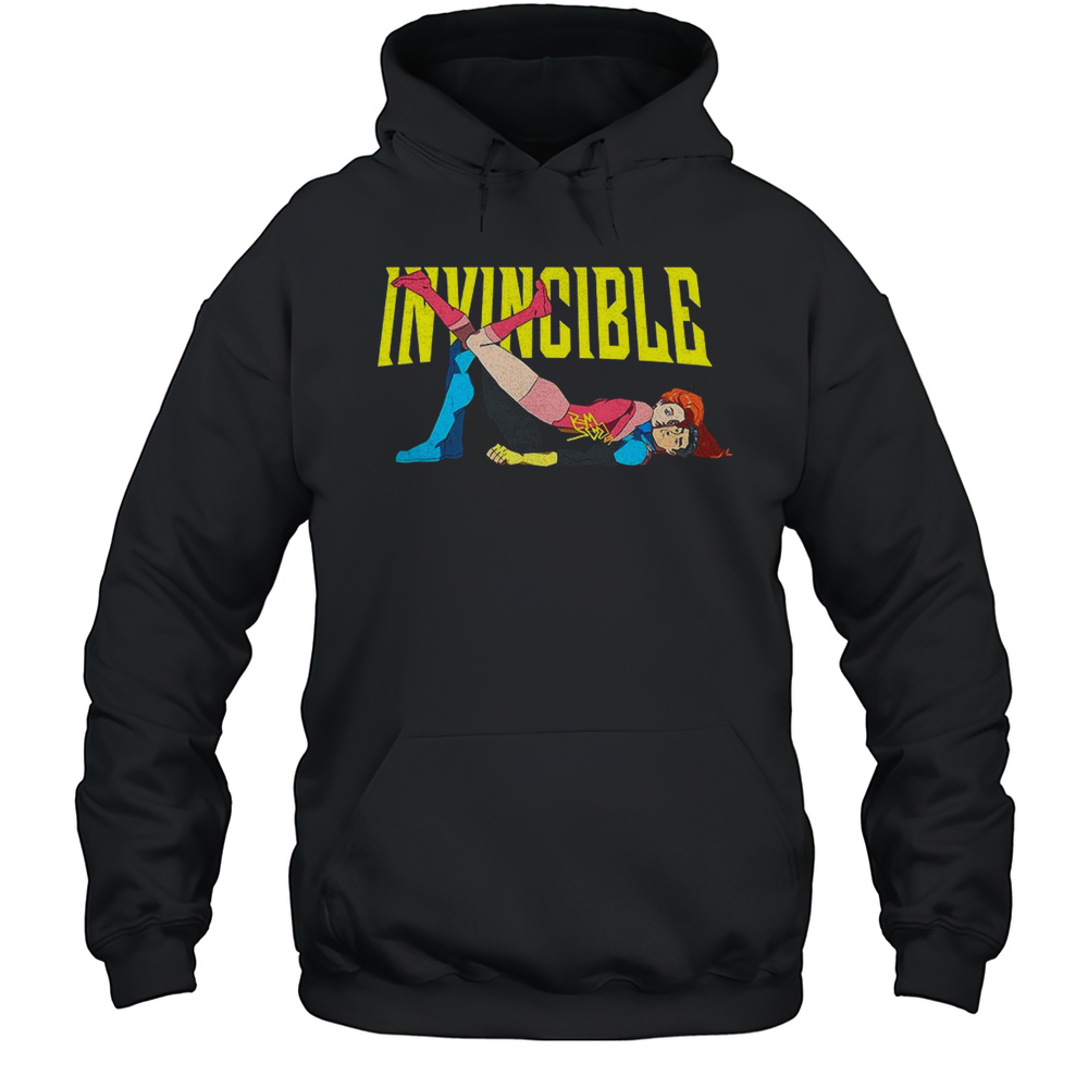 Invincible Atom Eve And Duct Tape Man Shirt Unisex Hoodie
