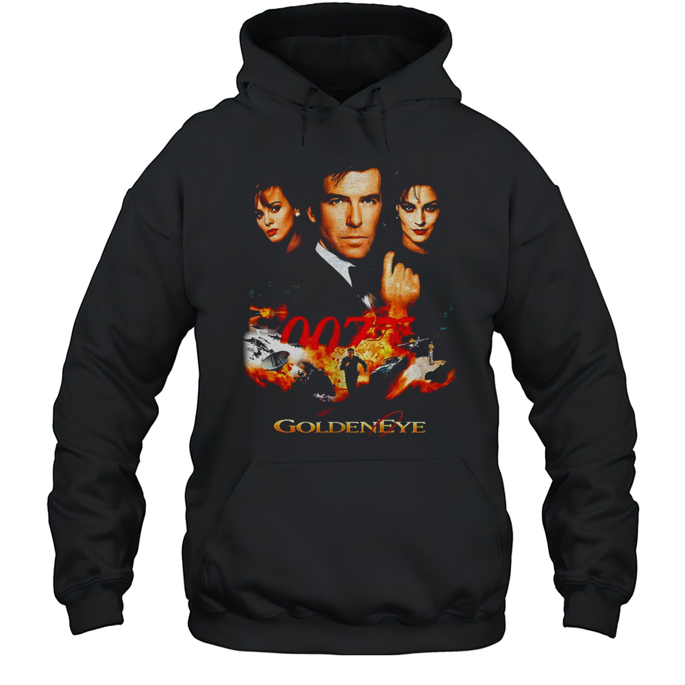 James Bond Goldeneye Vintage Shirt Unisex Hoodie
