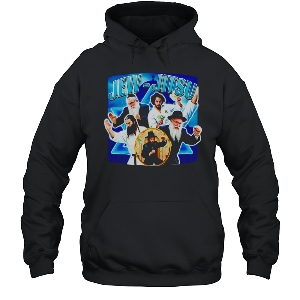 Jew-jitsu Jewish Meme Shirt Unisex Hoodie