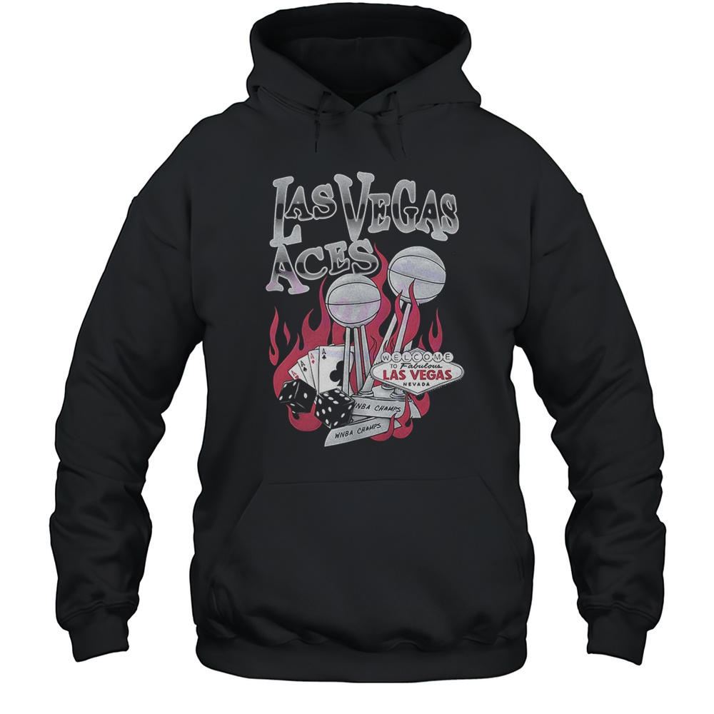 Las Vegas Aces Twice As Hot WNBA Champions Shirt Unisex Hoodie
