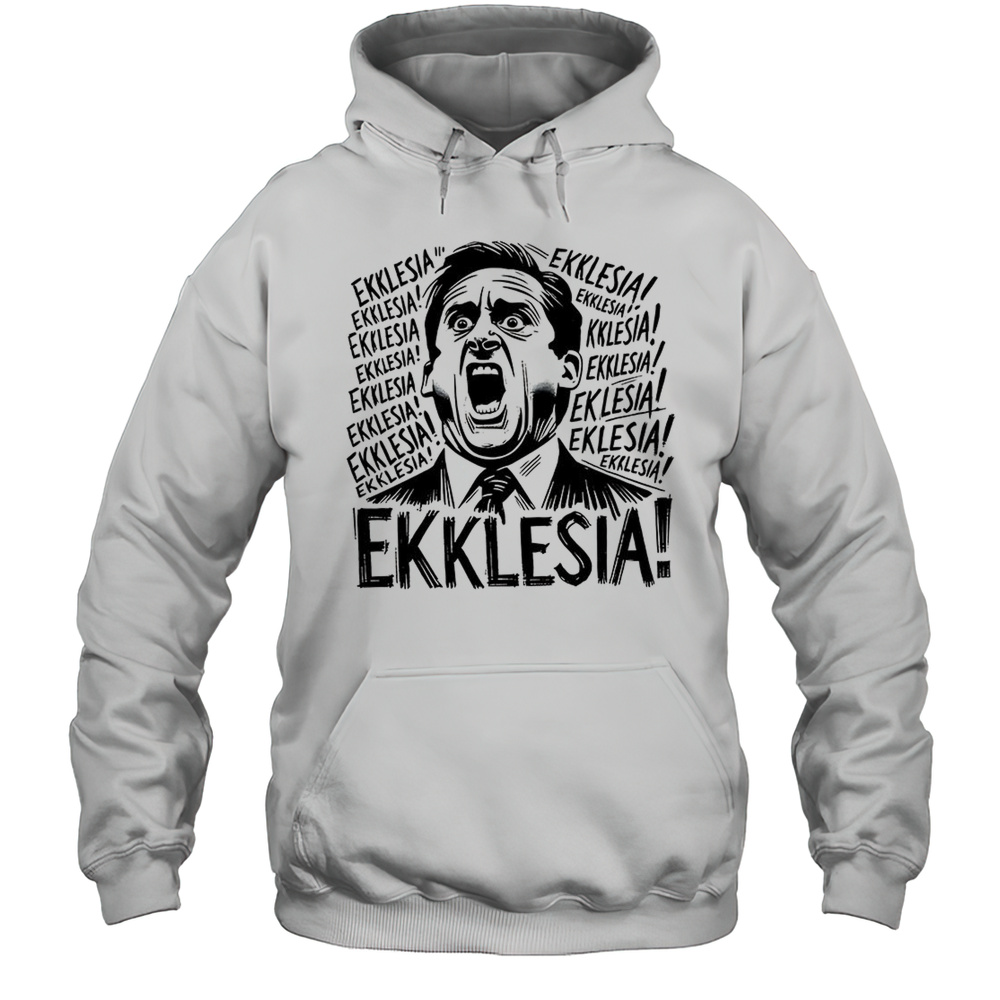 Michael Scott Ekklesia Shirt Unisex Hoodie