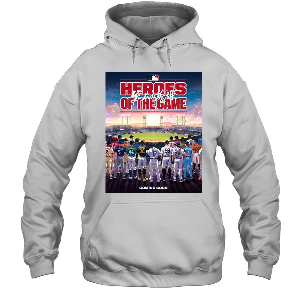 MLB Heroes Of The Game Coming Soon Jose Ramirez Elly De La Cruz Jose Altuve And Jackson Chourio T-shirt Unisex Hoodie