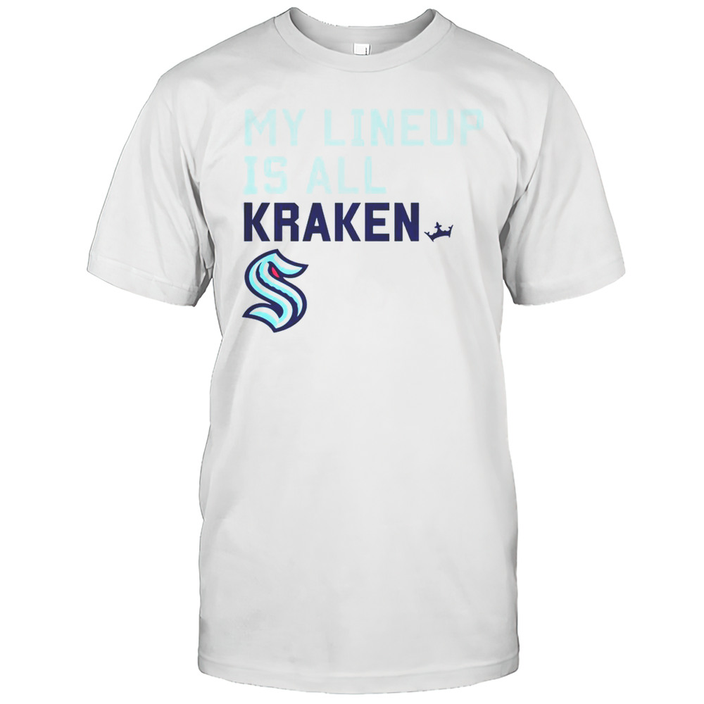 Original Seattle Kraken My Lineup T-Shirt