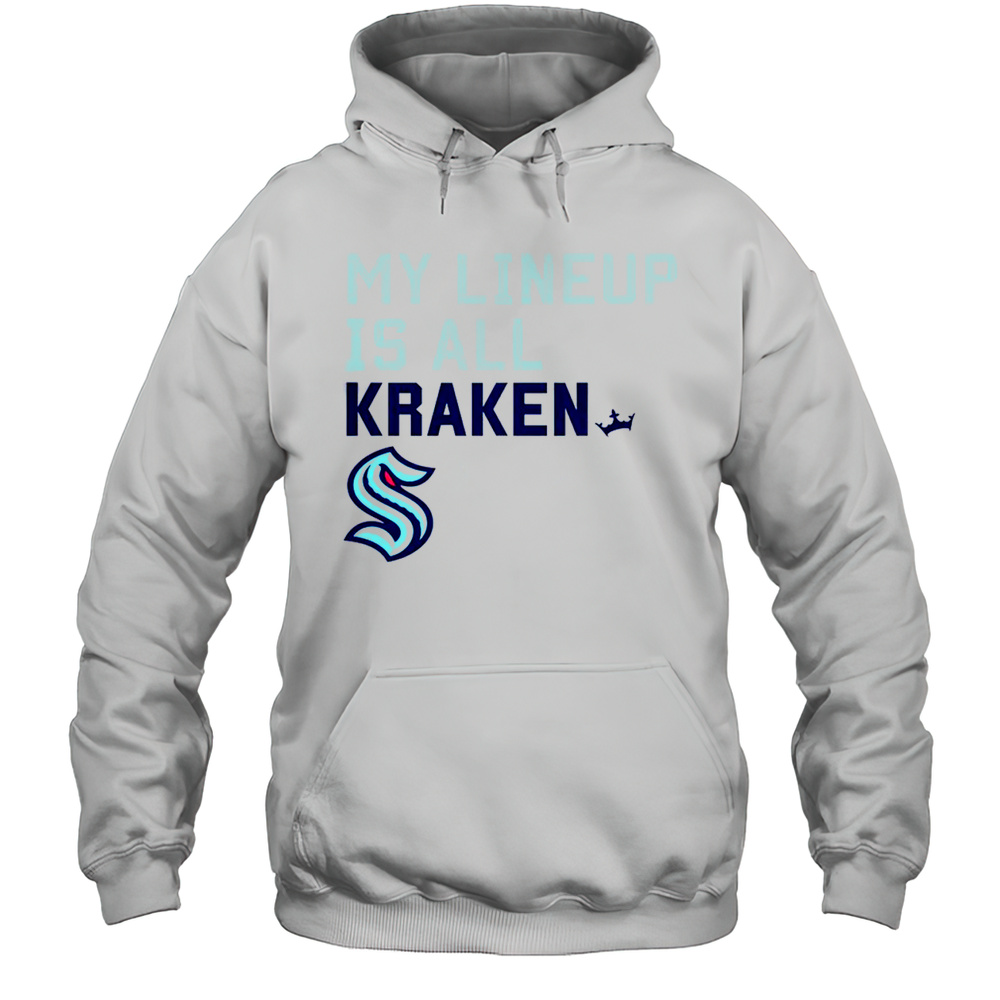 Original Seattle Kraken My Lineup T-Shirt Unisex Hoodie