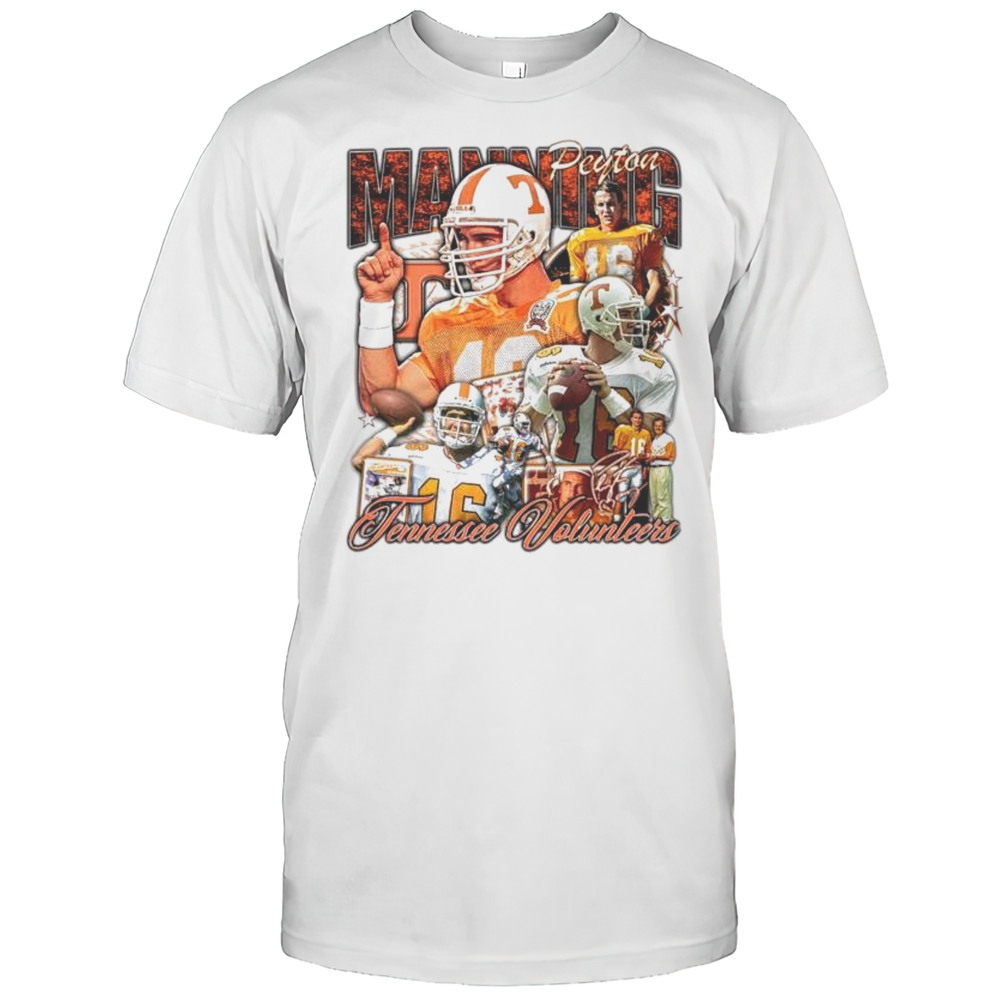 Peyton Manning 16 Tennessee Volunteers Shirt
