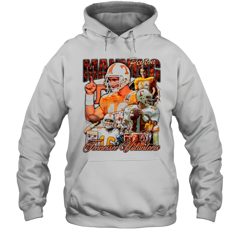 Peyton Manning 16 Tennessee Volunteers Shirt Unisex Hoodie