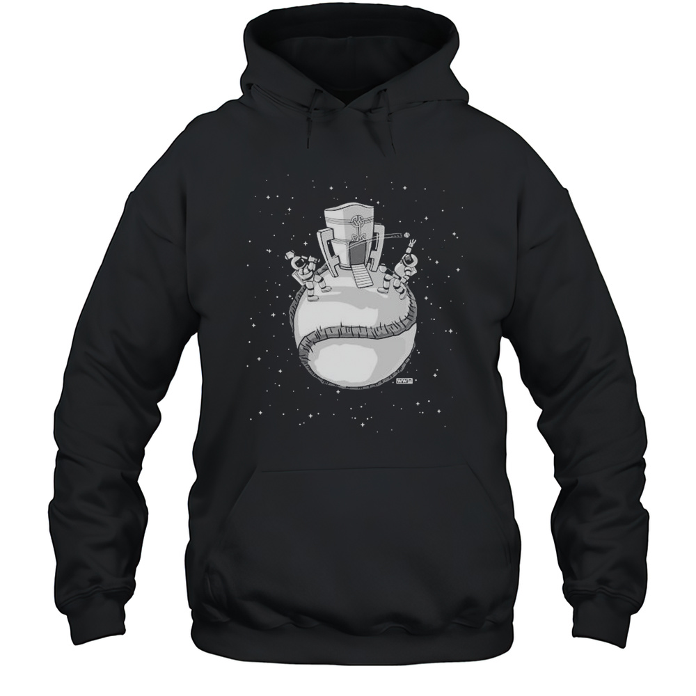 Sliotar Moon Space Waterford Whispers T-shirt Unisex Hoodie