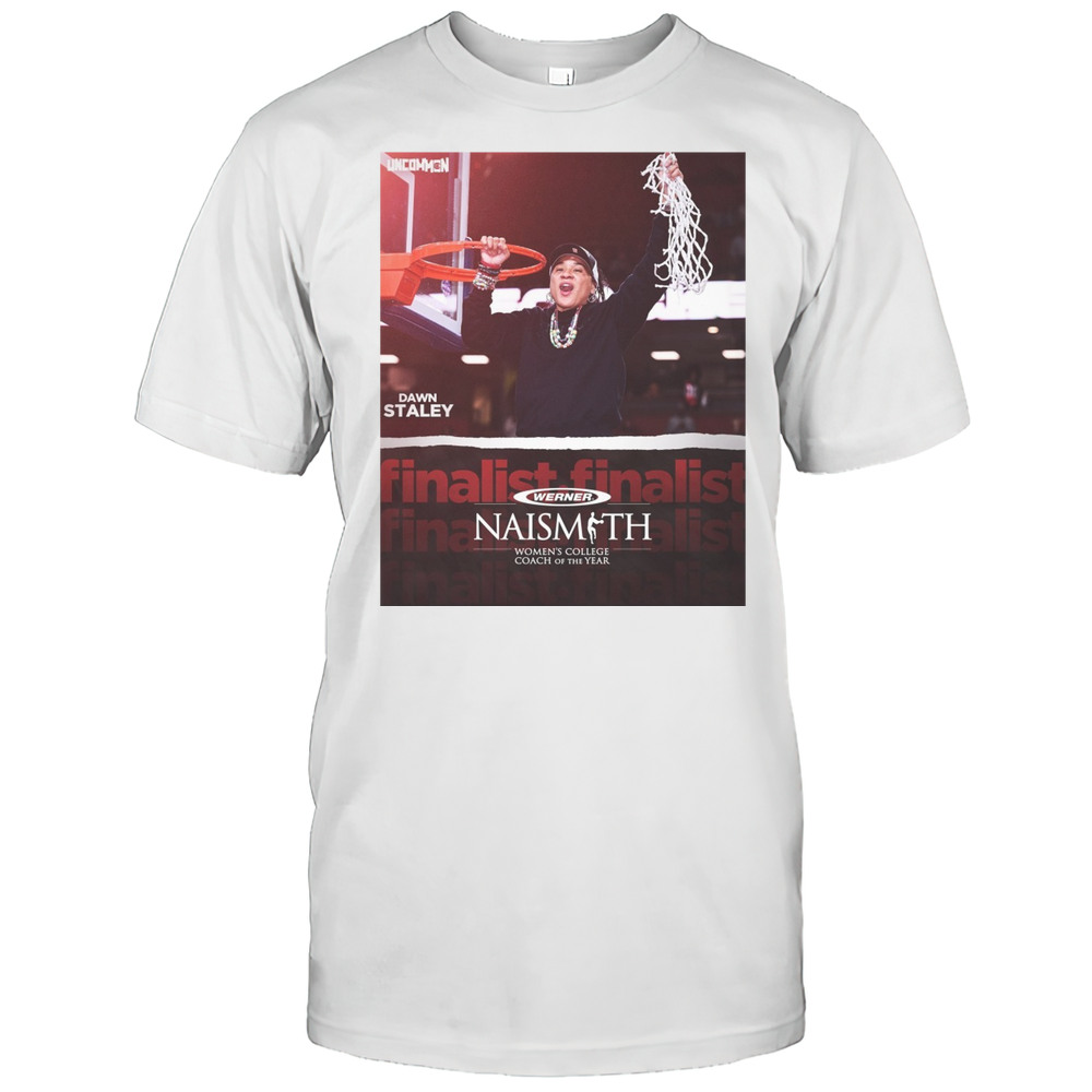 South Carolina Gamecocks Dawn Staley Naismith Womens College Coach Of The Year Poster T-shirt