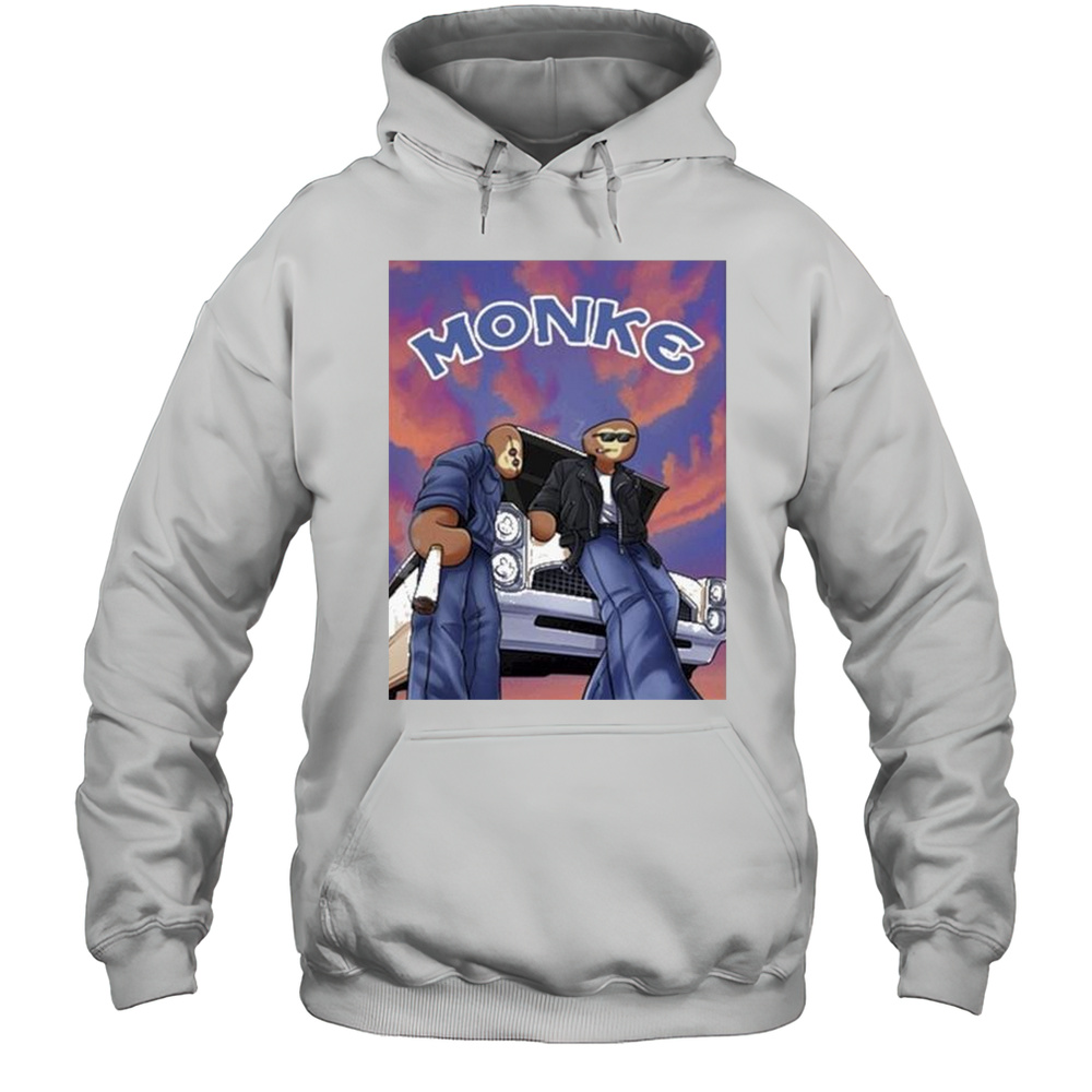 Spoonkid Joe Monke T-shirt Unisex Hoodie