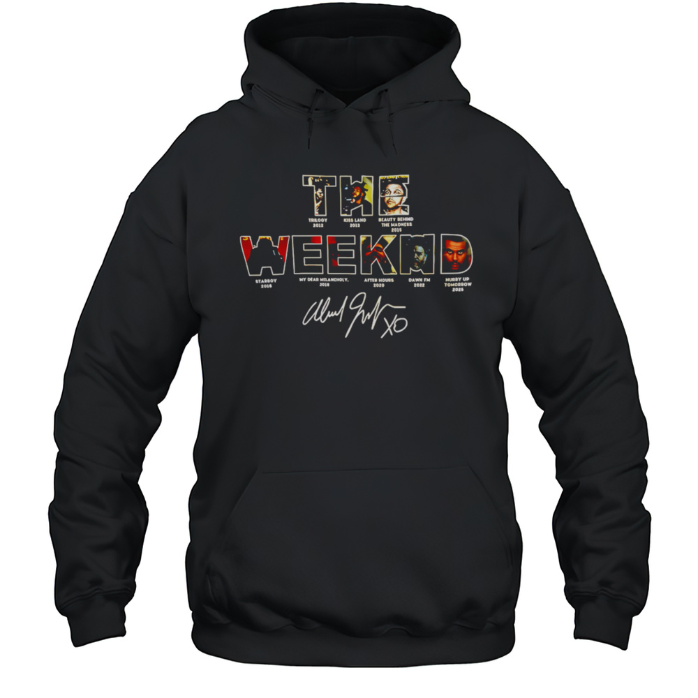 The Weeknd Hurry Up Signature Shirt Unisex Hoodie