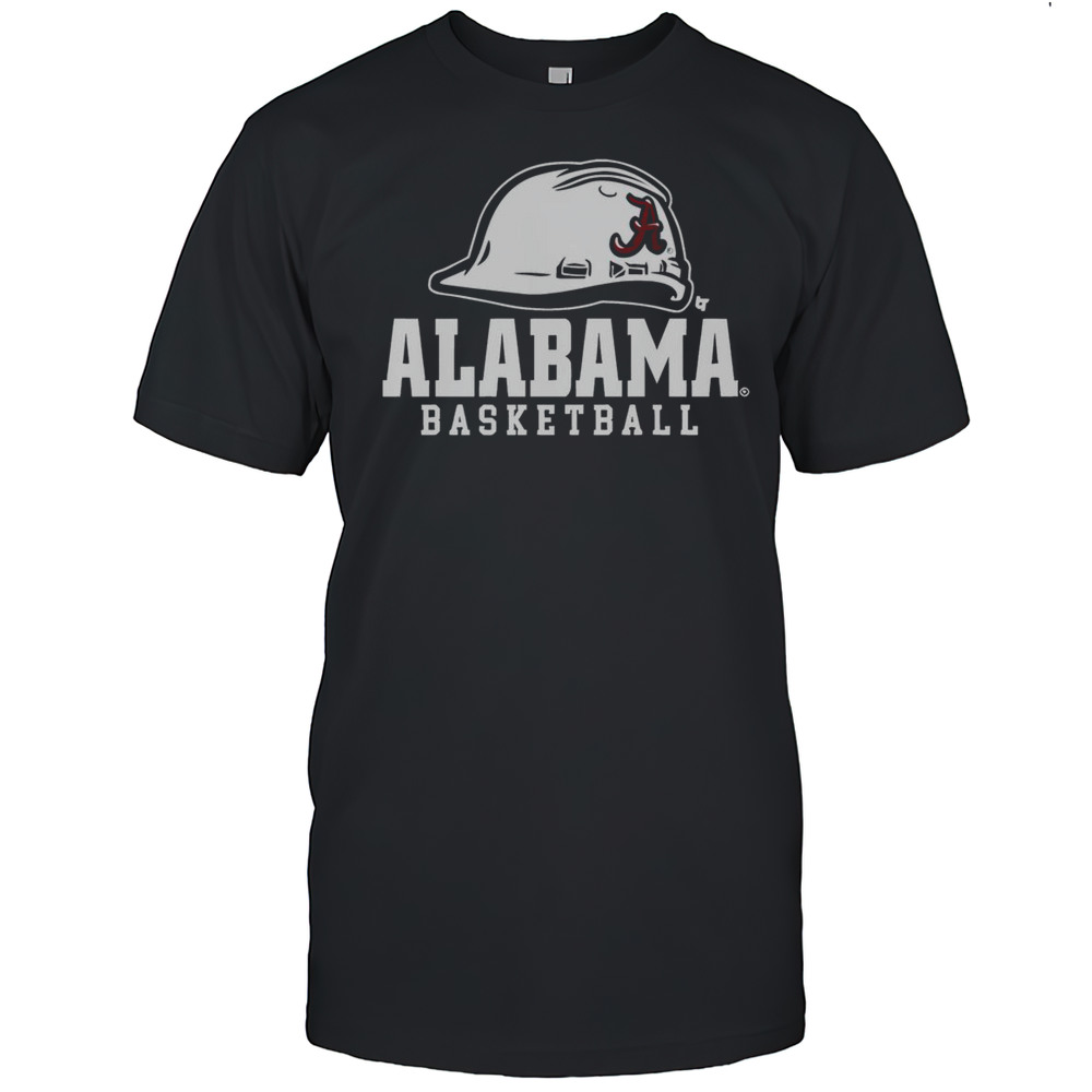 Top Alabama Basketball Hard Hat T-Shirt