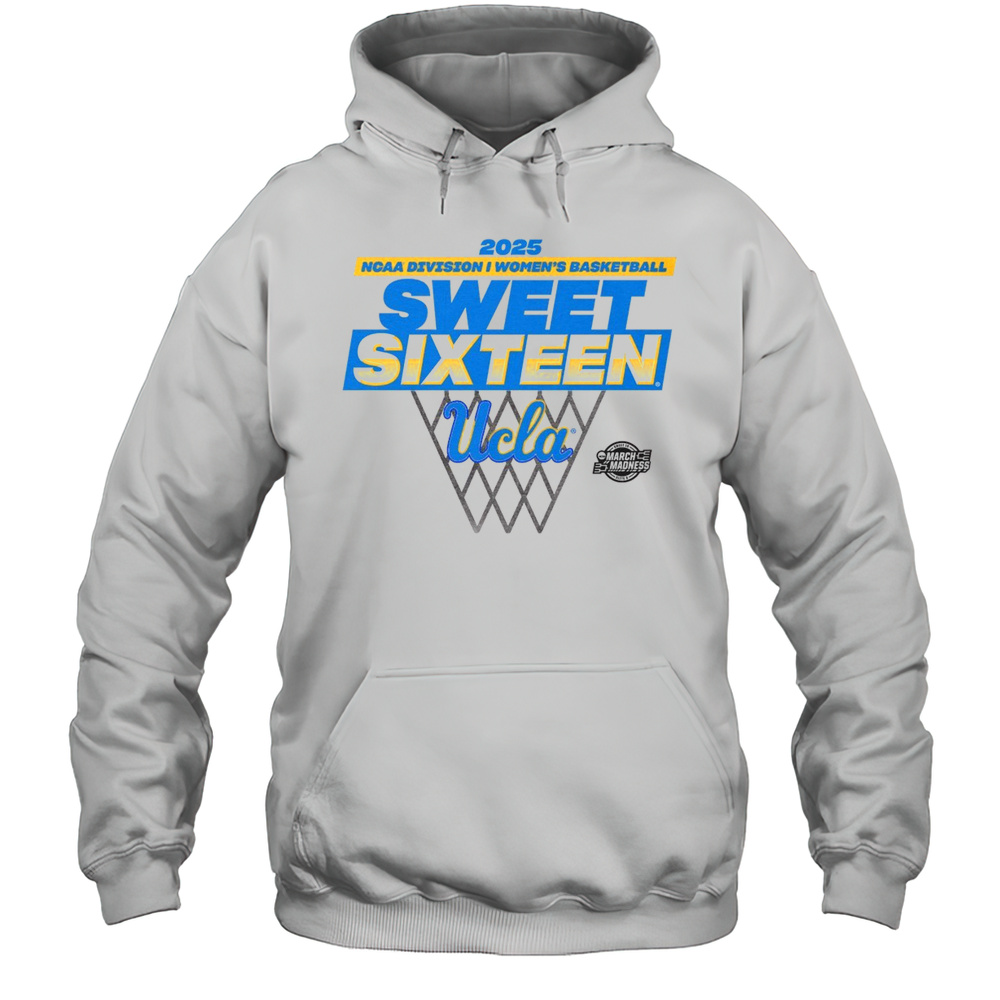 UCLA Bruins NCAA Division I Mens Basketball Sweet Sixteen March Madness Traditional 2025 T-shirt Unisex Hoodie