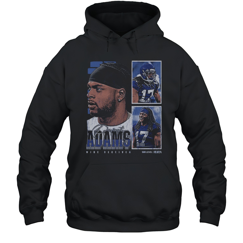 Davante Adams Wide Receiver Los Angeles Rams NFL Vintage Profile Signature 2025 T-shirt Unisex Hoodie