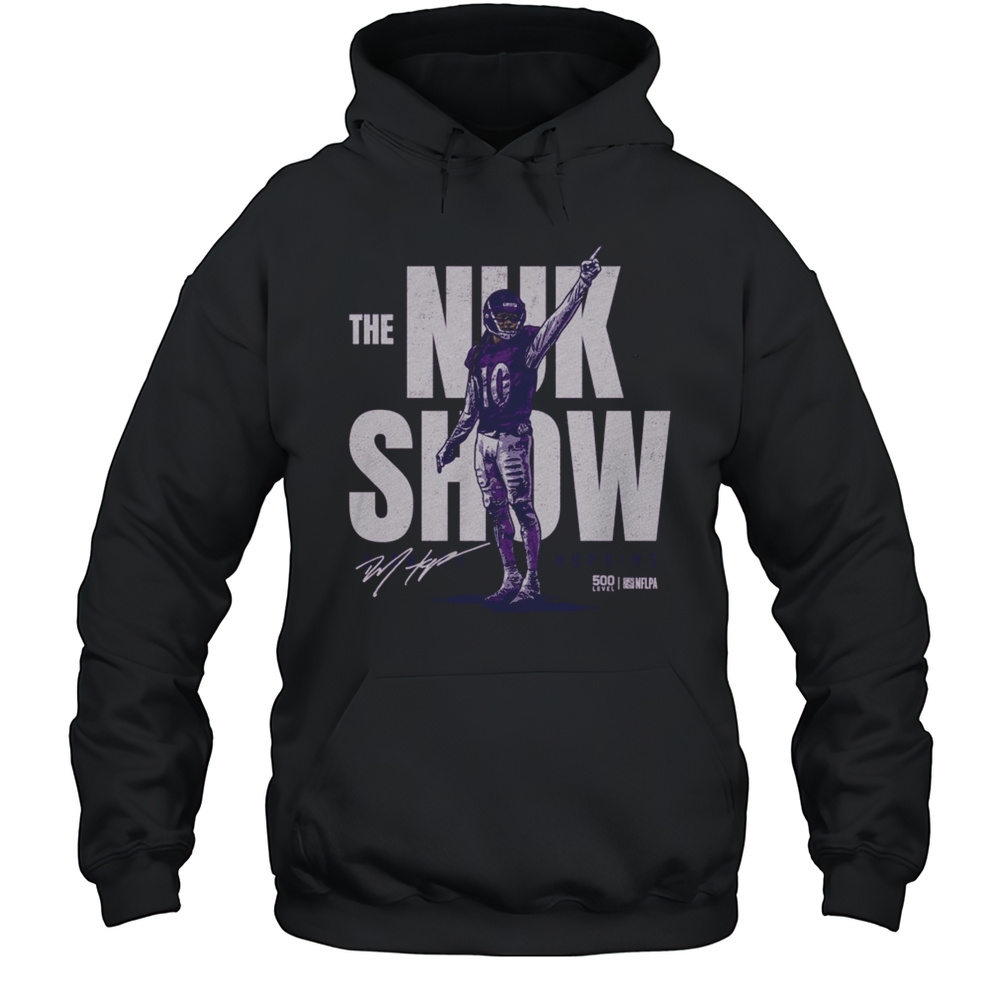 DeAndre Hopkins Baltimore Ravens NFL Football The Nuk Show Signature T-shirt Unisex Hoodie