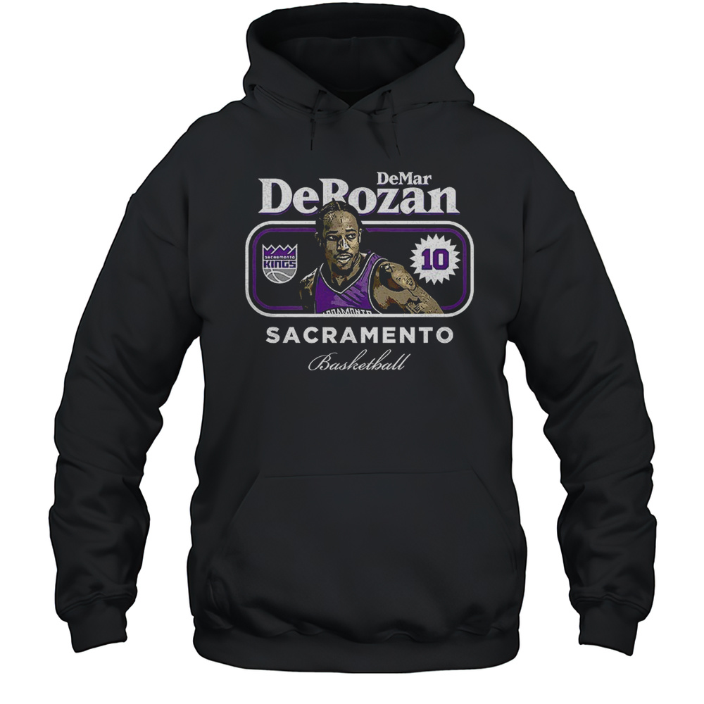 Demar DeRozan Sacramento Kings NBA Basketball Cover Vintage Shirt Unisex Hoodie