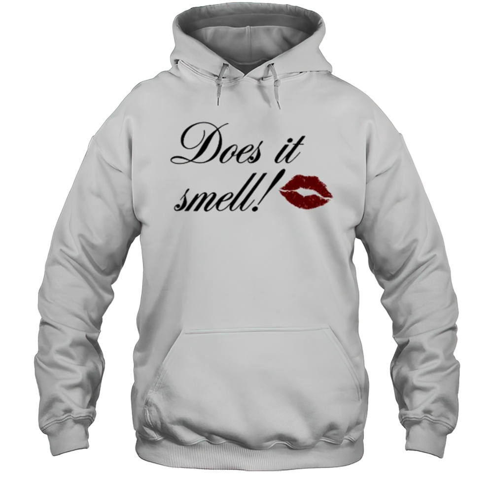 Does It Smell Lips Shirt Unisex Hoodie