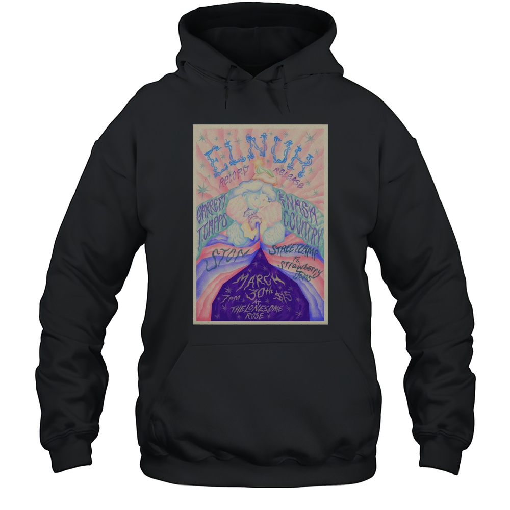 Elnuh Record Release The Lonesome Rose In San Antonio TX 03 30 2025 T-shirt Unisex Hoodie