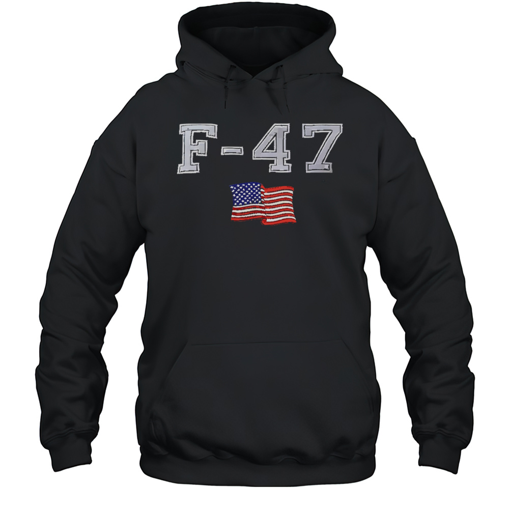 F-47 America Printed Baseball Shirt Unisex Hoodie