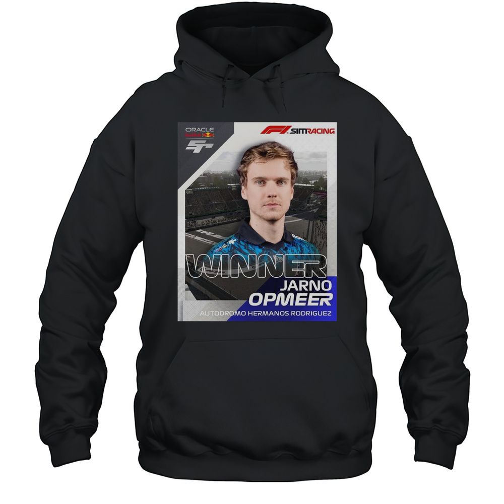 Formula 1 Simracing Jarno Opmeer Winner Autodromo Hermanos Rodriguez 2025 T-shirt Unisex Hoodie