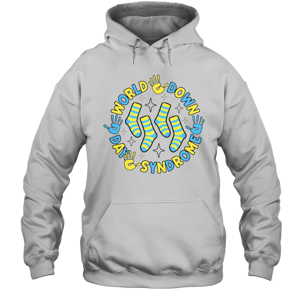 Good Rock Your Socks World Down Syndrome Awareness Day T-Shirt Unisex Hoodie