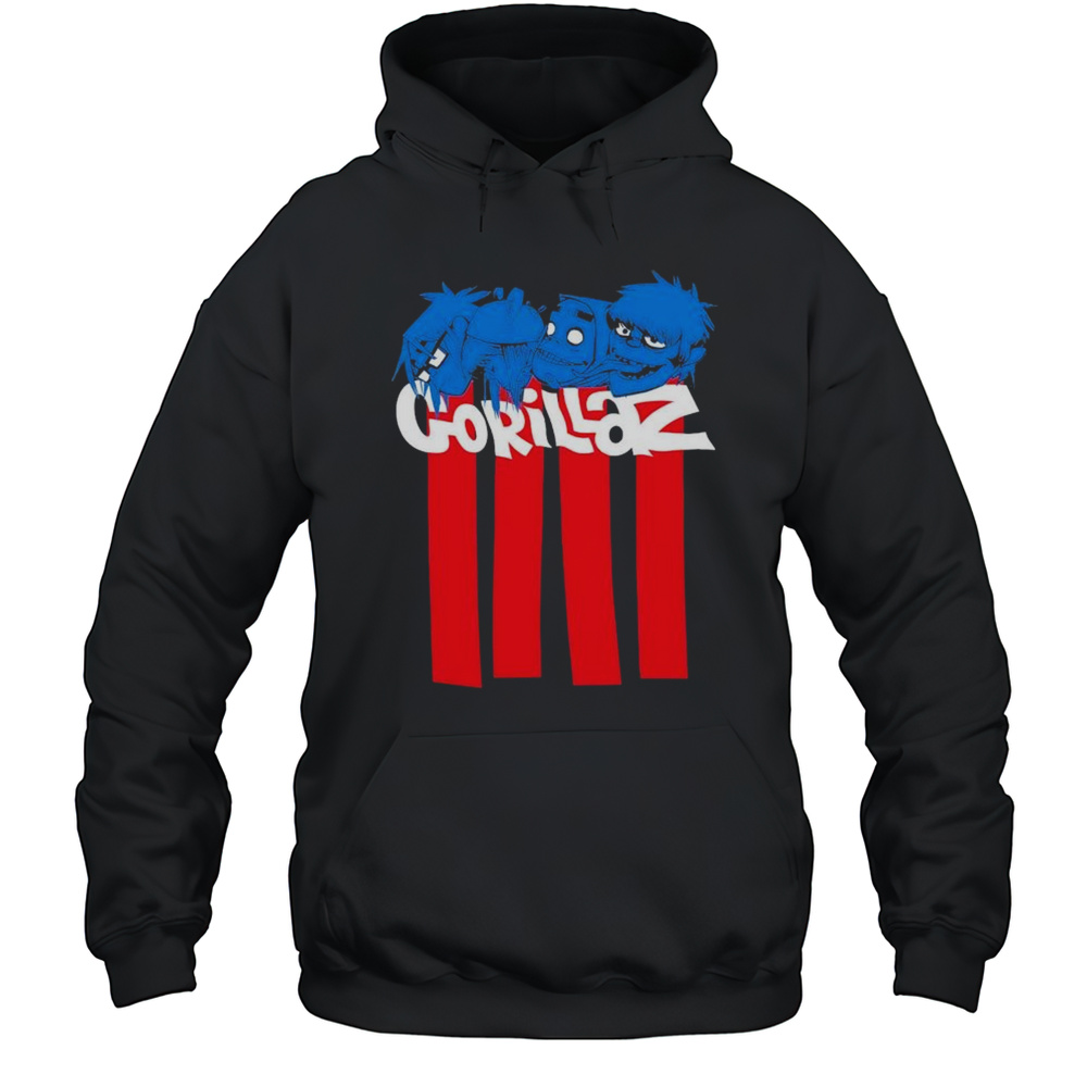 Gorillaz Pez Heads T-Shirt Unisex Hoodie