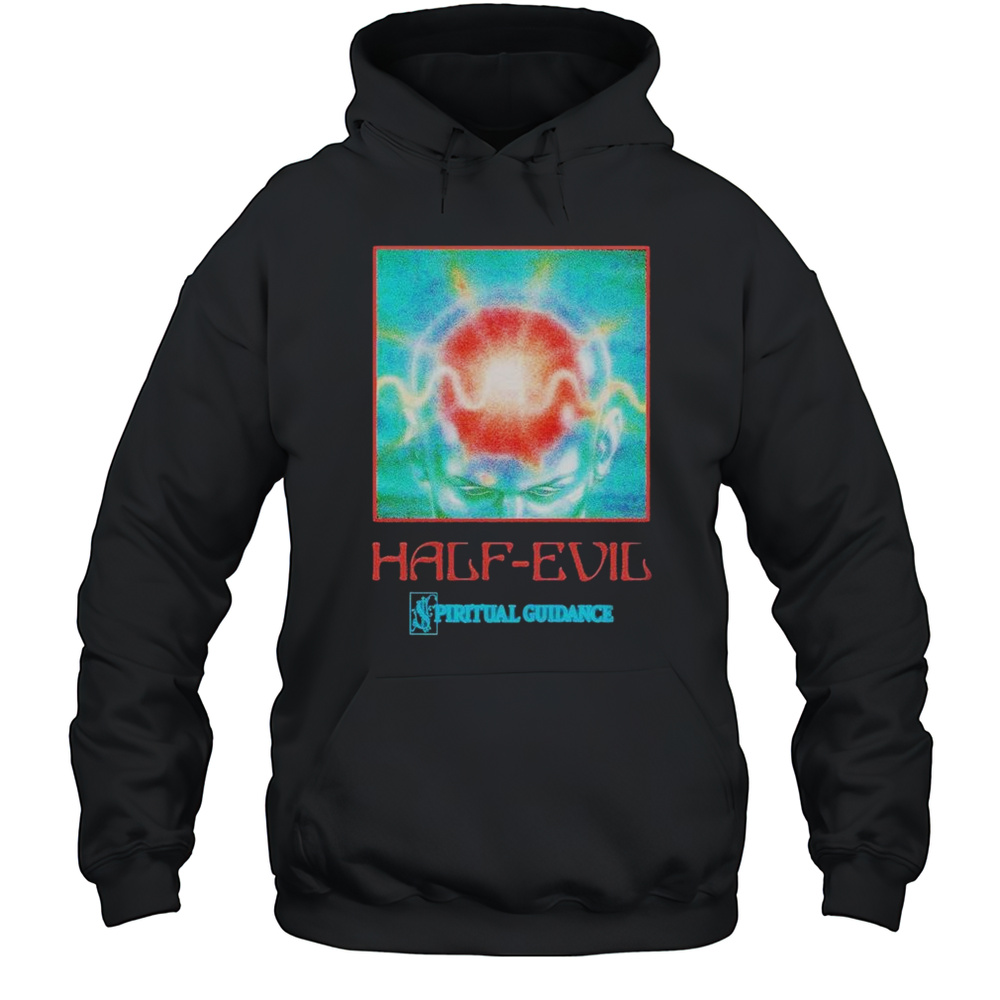 Half Evil Spiritual Guidance T-shirt Unisex Hoodie