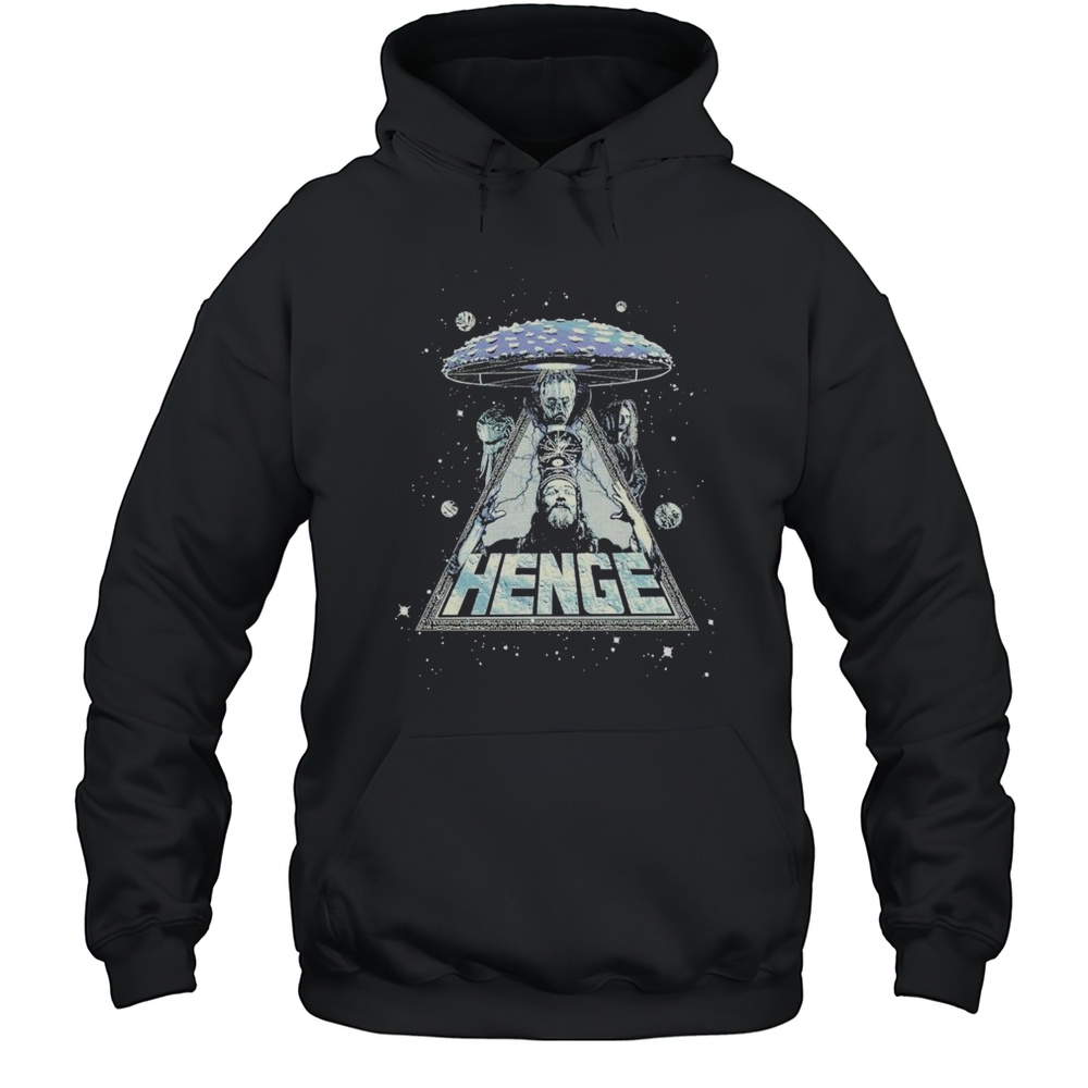 Henge Mushroom T-shirt Unisex Hoodie
