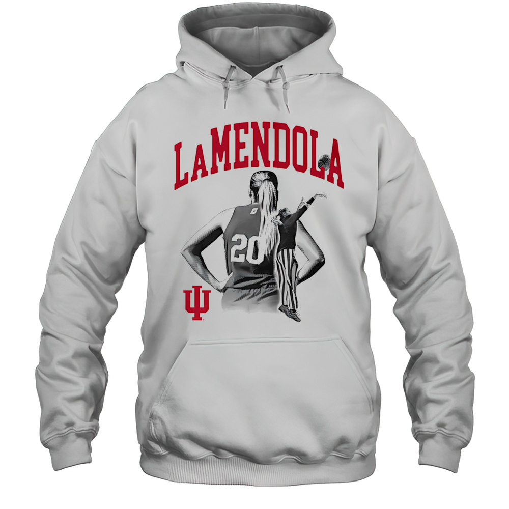 Julianna LaMendola Indiana Basketball Portrait Shirt Unisex Hoodie
