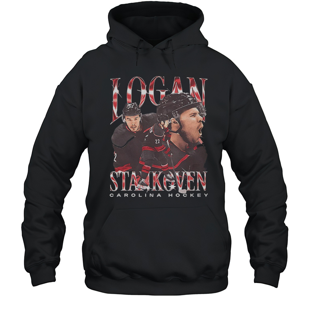 Logan Stankoven Carolina Hurricanes NHL Hockey Vintage Shirt Unisex Hoodie