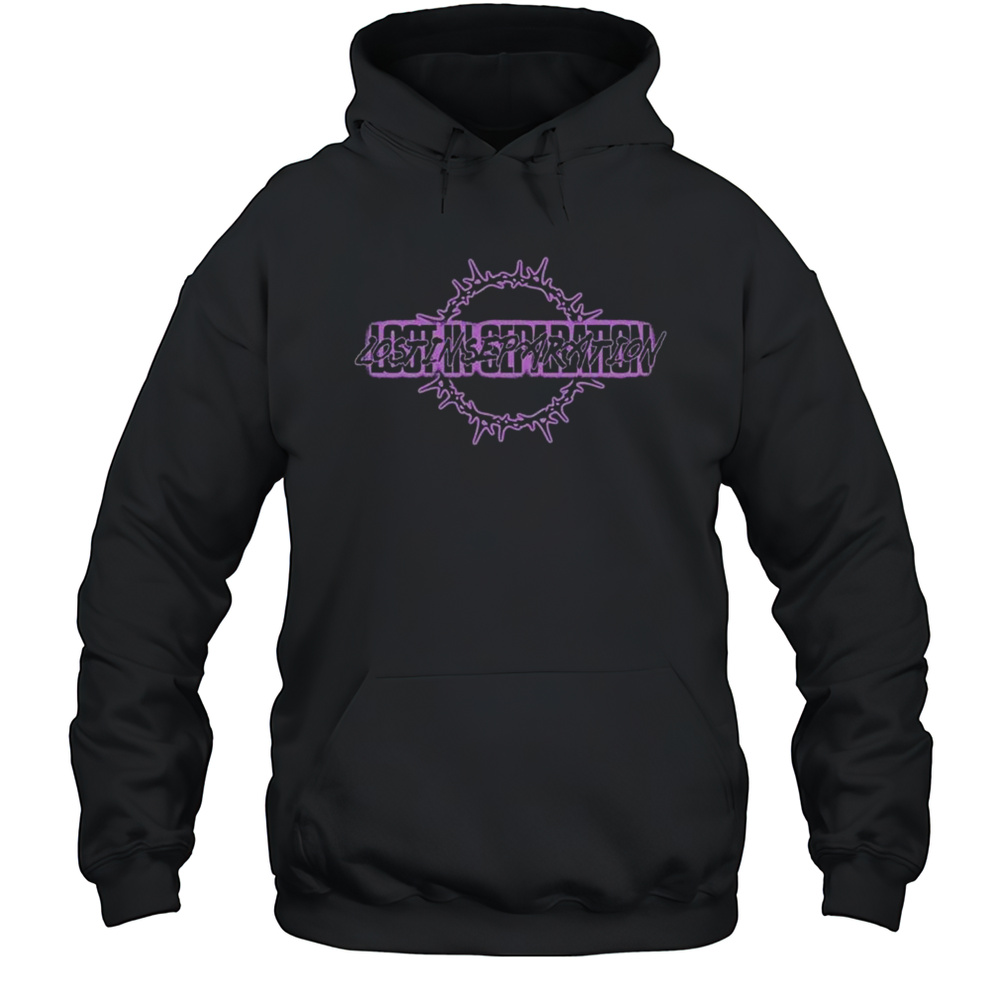 Lost In Separation Logo T-shirt Unisex Hoodie