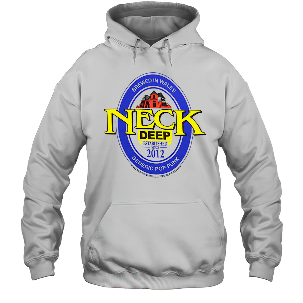 Neck Deep Beer Shirt Unisex Hoodie