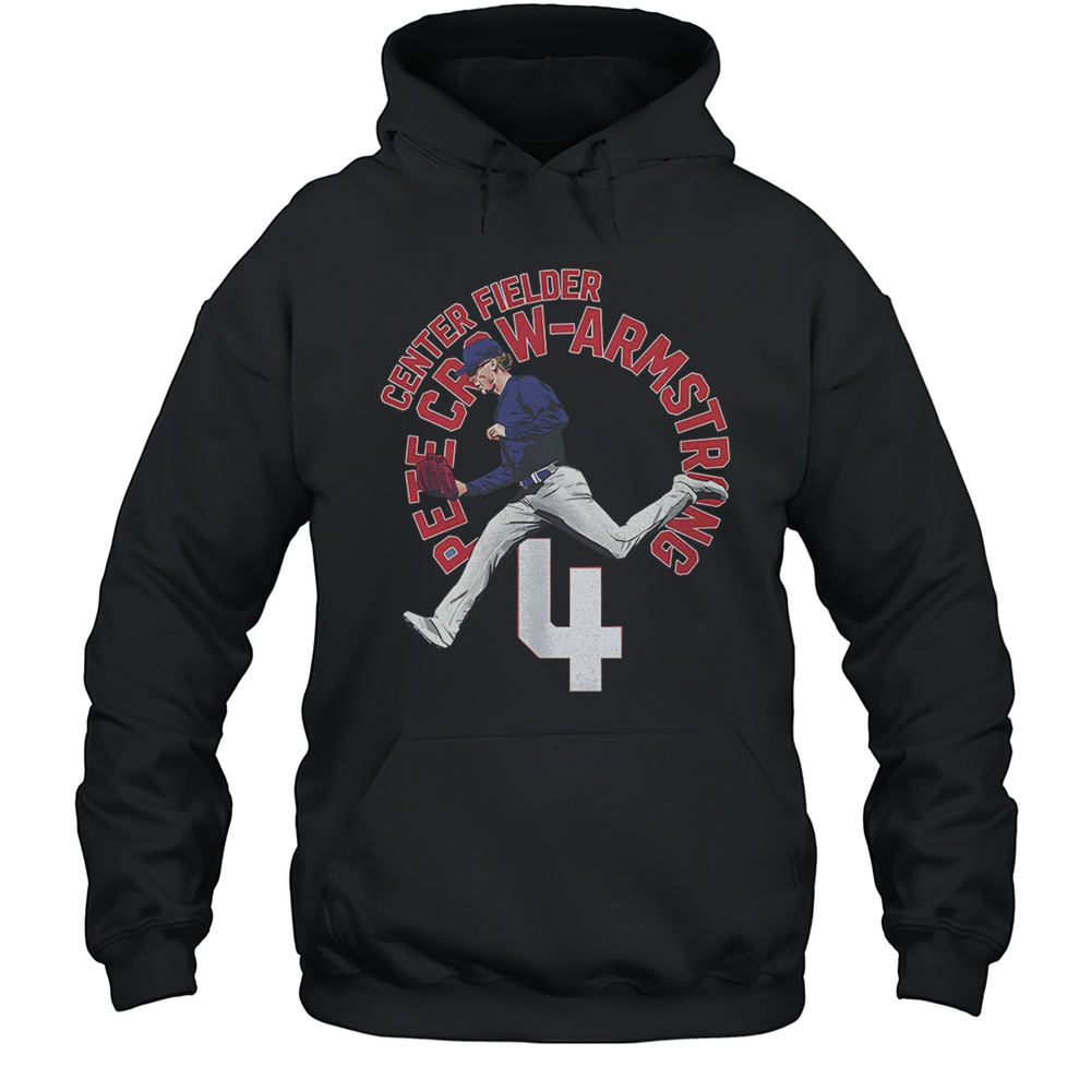Pete Crow-Armstrong Chicago Cubs MLB Baseball Name Arc Vintage Shirt Unisex Hoodie