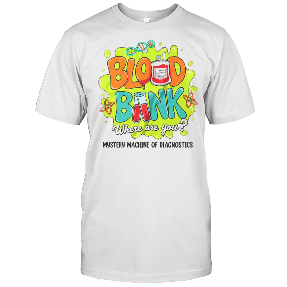 Retro Lab Week 2025 Blood Bank Team MLS MLT Lab Scientist Shirt