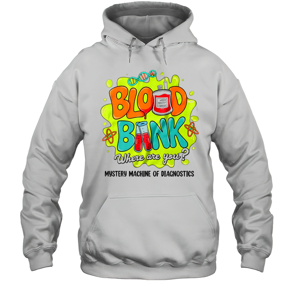 Retro Lab Week 2025 Blood Bank Team MLS MLT Lab Scientist Shirt Unisex Hoodie