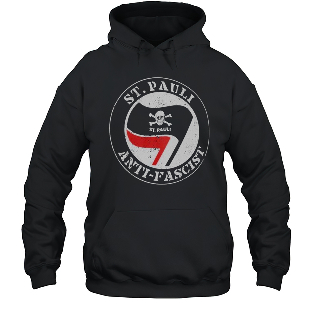 St.pauli Anti Fascista T-shirt Unisex Hoodie