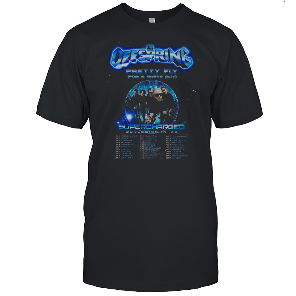 The Offspring Pretty Fly For A White Guy Supercharged Worldwide In 2025 Shirt