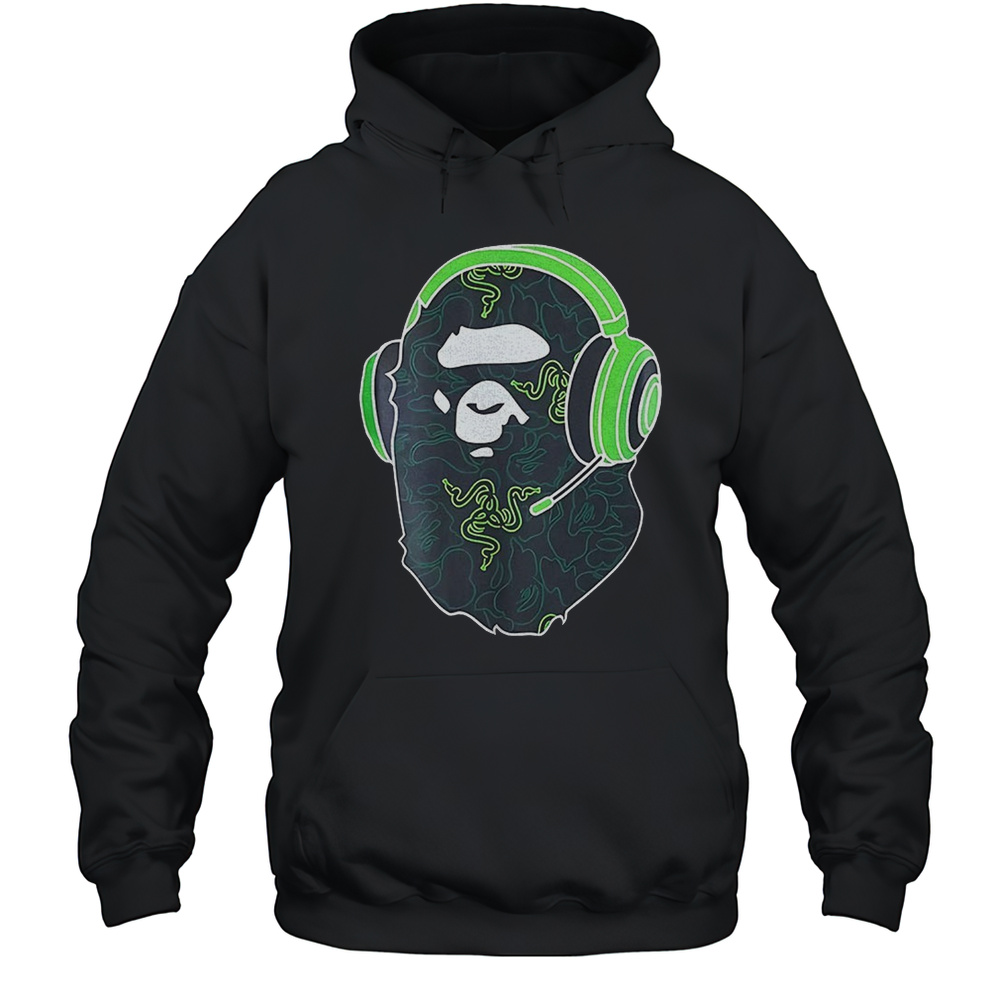 W2C Bape X Razer Shirt Unisex Hoodie