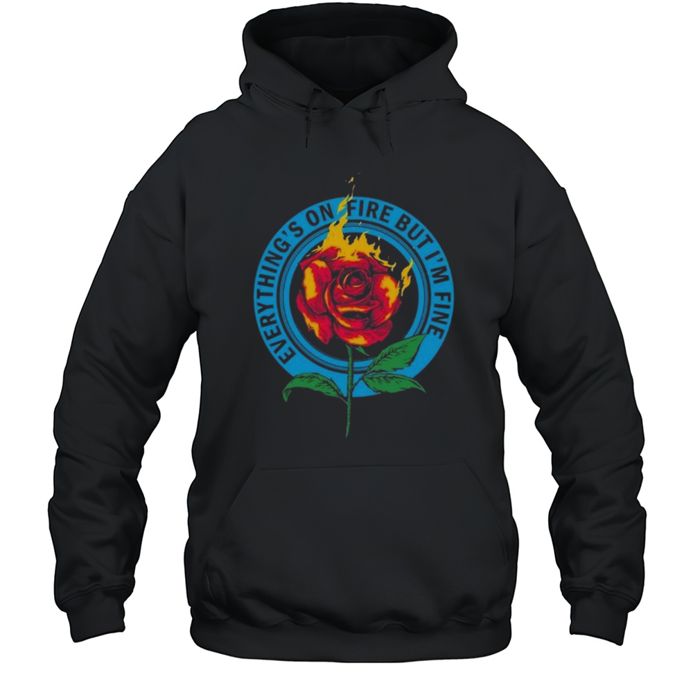 As December Falls Everythings On Fire Shirt Unisex Hoodie