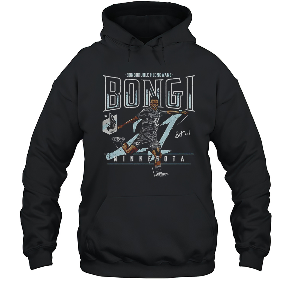 Bongokuhle Hlongwane Minnesota United Feature Vintage Shirt Unisex Hoodie
