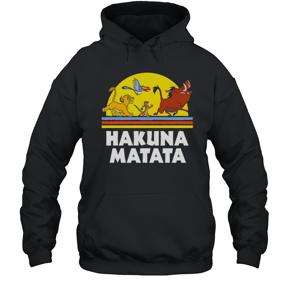 Boys Disney Hakuna Matata Sunshine 2025 Shirt Unisex Hoodie