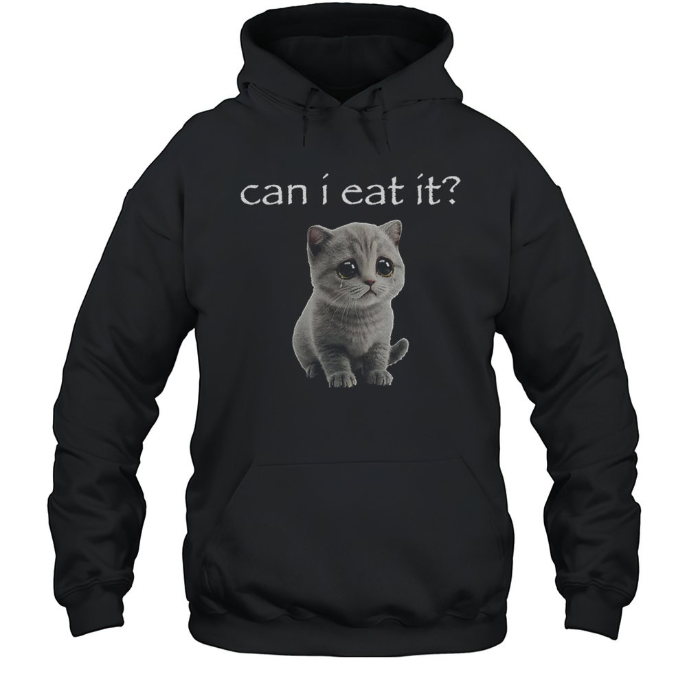 Cat Can I Eat It Shirt Unisex Hoodie